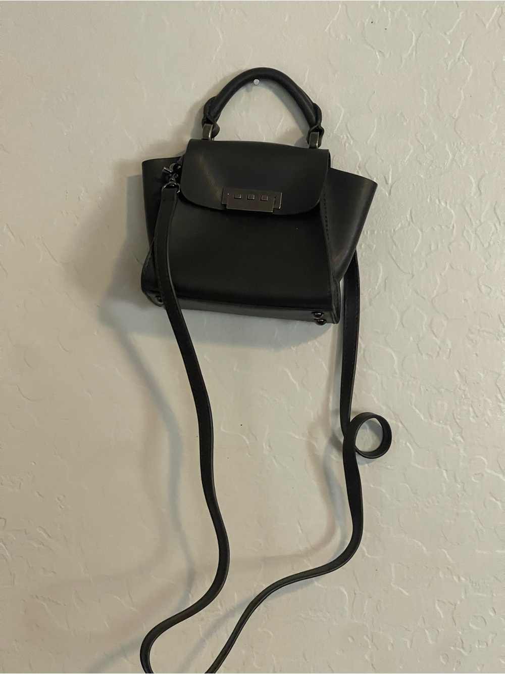 Zac Posen Mini crossbody black/gray bag